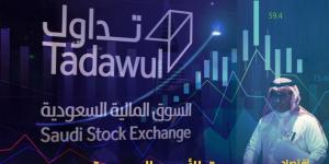 مؤشر سوق الأسهم السعودية يغلق مرتفعا اليوم الثلاثاء - عرب فايف