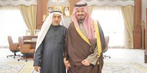 سلمان بن سلطان يستقبل اللهيبي المتنازل عن قاتل ابنته - عرب فايف