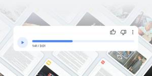 موجز صوتي يومي.. جوجل تختبر ميزة جديدة لإنشاء بودكاست شخصي - عرب فايف