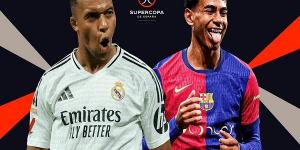 موعد مباراة ريال مدريد وبرشلونة في نهائي كأس السوبر الإسباني - عرب فايف