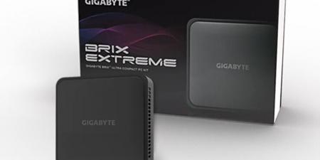 حاسب صغير من Gigabyte Brix بمعالج Ryzen ومنافذ متعددة - عرب فايف