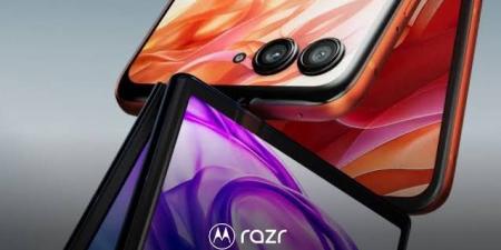 Motorola Razr الجديد يظهر لمنافسة هواتف سامسونج القابلة للطي - عرب فايف