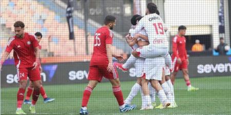 الزمالك في وصافة الدوري بثلاثية في شباك حرس الحدود .. فيديو - عرب فايف