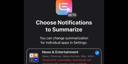 بعد شكاوى متكررة.. آبل توقف مؤقتًا ميزة تلخيص الإشعارات بالذكاء الاصطناعي - عرب فايف