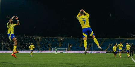 رونالدو يعتلي تقييم لاعبي النصر أمام الرائد  - عرب فايف