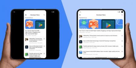Android 16 سيجبر المطورين على تكييف تطبيقاتهم مع الهواتف والأجهزة اللوحية القابلة للطي - عرب فايف