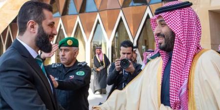 ولي العهد السعودي يستقبل أحمد الشرع في الرياض - عرب فايف