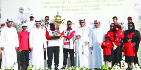 سيف المزروعي بطلاً لكأس محمد بن راشد للقدرة - عرب فايف