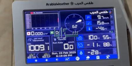 بالفيديو .. درجات الحرارة في عجلون تصل إلى -1 مئوية مع توقعات بموجة برد قادمة - عرب فايف