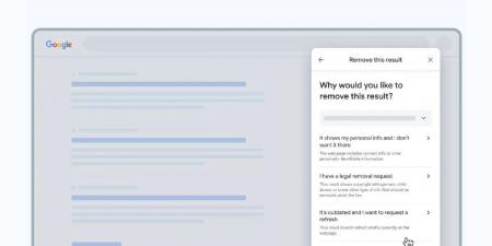 جوجل تسهّل إزالة المعلومات الشخصية من نتائج البحث - عرب فايف