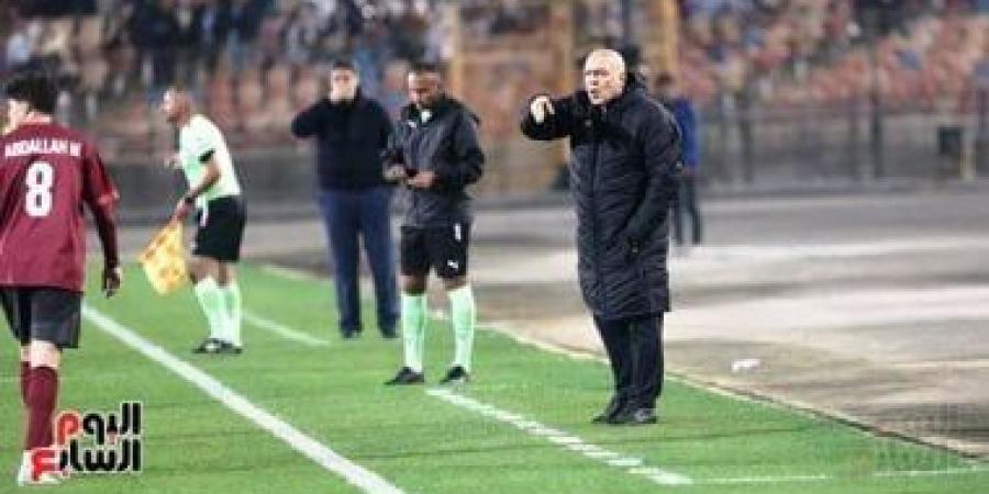 جروس يراقب مباراة أبو قير والمقاولون بالمحترفين لتجهيز الزمالك لكأس مصر - عرب فايف