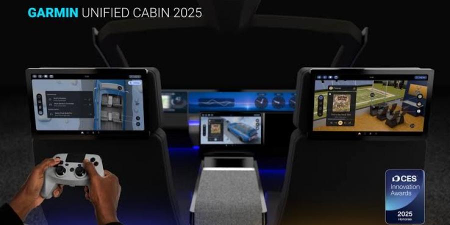 Garmin Unified Cabin: تجربة ترفيه داخل السيارة بدعم Snapdragon Cockpit Elite في معرض #CES2025 - عرب فايف