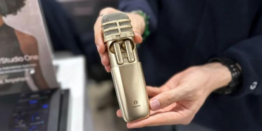 AirStudio One ميكروفون محمول صغير الحجم وأمكانيات مميزة #CES2025 - عرب فايف