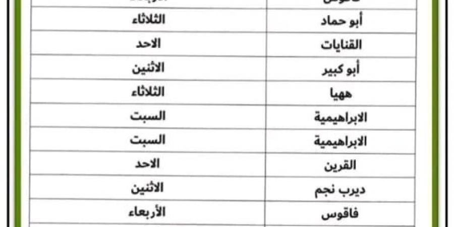 الشرقية.. تخصيص يوم إسبوعي بكل مركز ومدينة وحي لعقد لقاءات مع المواطنين - عرب فايف