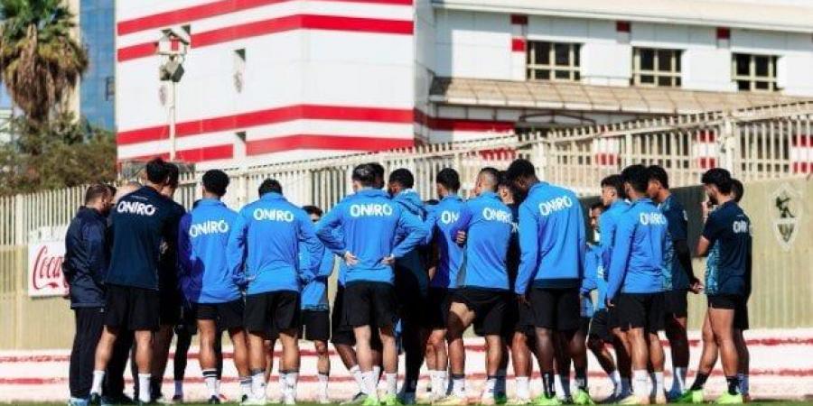 تفاصيل جلسة جروس مع لاعبي الزمالك قبل مواجهة بلاك بولز - عرب فايف