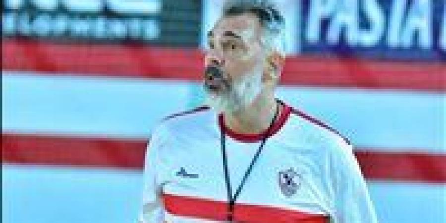 مدرب طائرة الزمالك: نشارك في البطولة العربية من أجل التتويج بها - عرب فايف