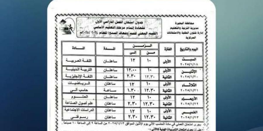 تنطلق في 26 محافظة غدا.. 10 توجيهات من «التعليم» بشأن امتحانات الشهادة الإعدادية - عرب فايف