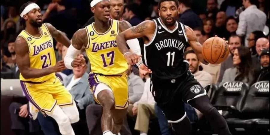 lakers vs nets ليكرز ضد نتس 100-92 في أحداث الشوط الثاني - عرب فايف