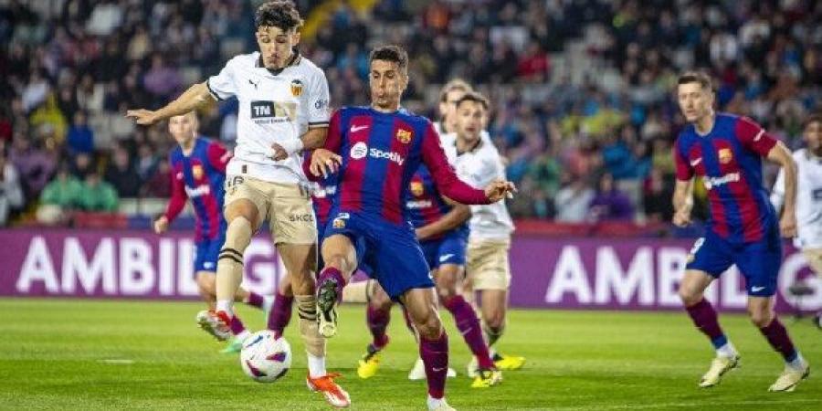 بث مباشر.. مشاهدة مباراة برشلونة وفالنسيا في الدوري الإسباني - عرب فايف