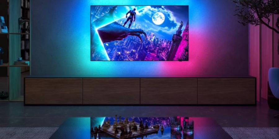 تلفاز Philips OLED+950 الرائد مع شاشة TANDEM OLED بقوة 3,700 nits - عرب فايف