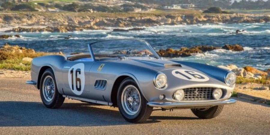 فيراري 250 GT كاليفورنيا سبايدر كومبيتسيوني 1959 تُعرض للبيع بمزاد - عرب فايف