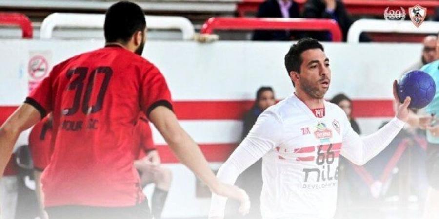 الزمالك يهزم الزهور في دوري المحترفين لكرة اليد - عرب فايف