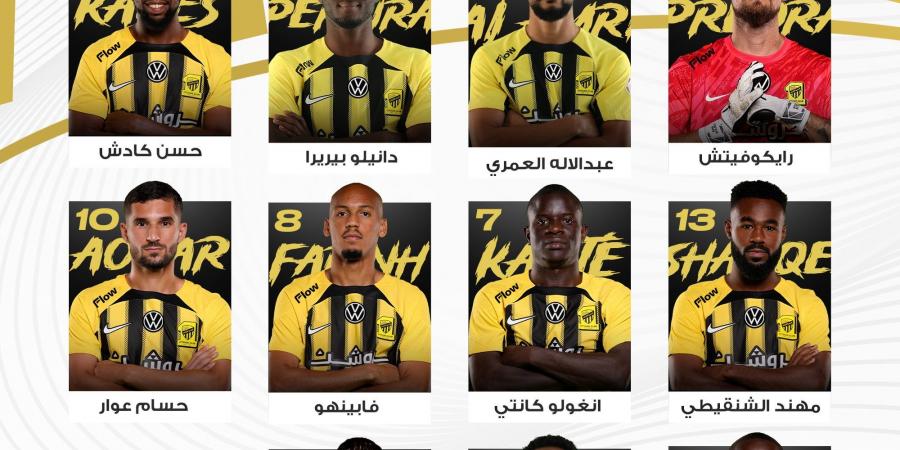 اقتناص الصدارة.. التشكيل الرسمي لمباراة الاتحاد والوحدة في دوري روشن السعودي - عرب فايف