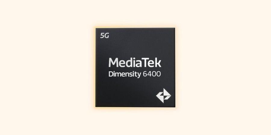 MediaTek تطلق معالج MediaTek Dimensity 6400 الذي يأتي كترقية طفيفة لمعالج 6300 - عرب فايف