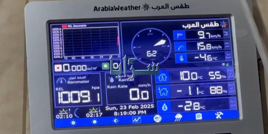 بالفيديو .. درجات الحرارة في عجلون تصل إلى -1 مئوية مع توقعات بموجة برد قادمة - عرب فايف