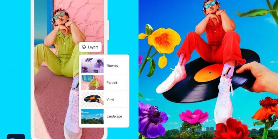 أدوبي تطلق إصدارًا جديدًا من فوتوشوب للآيفون بمزايا ثورية - عرب فايف